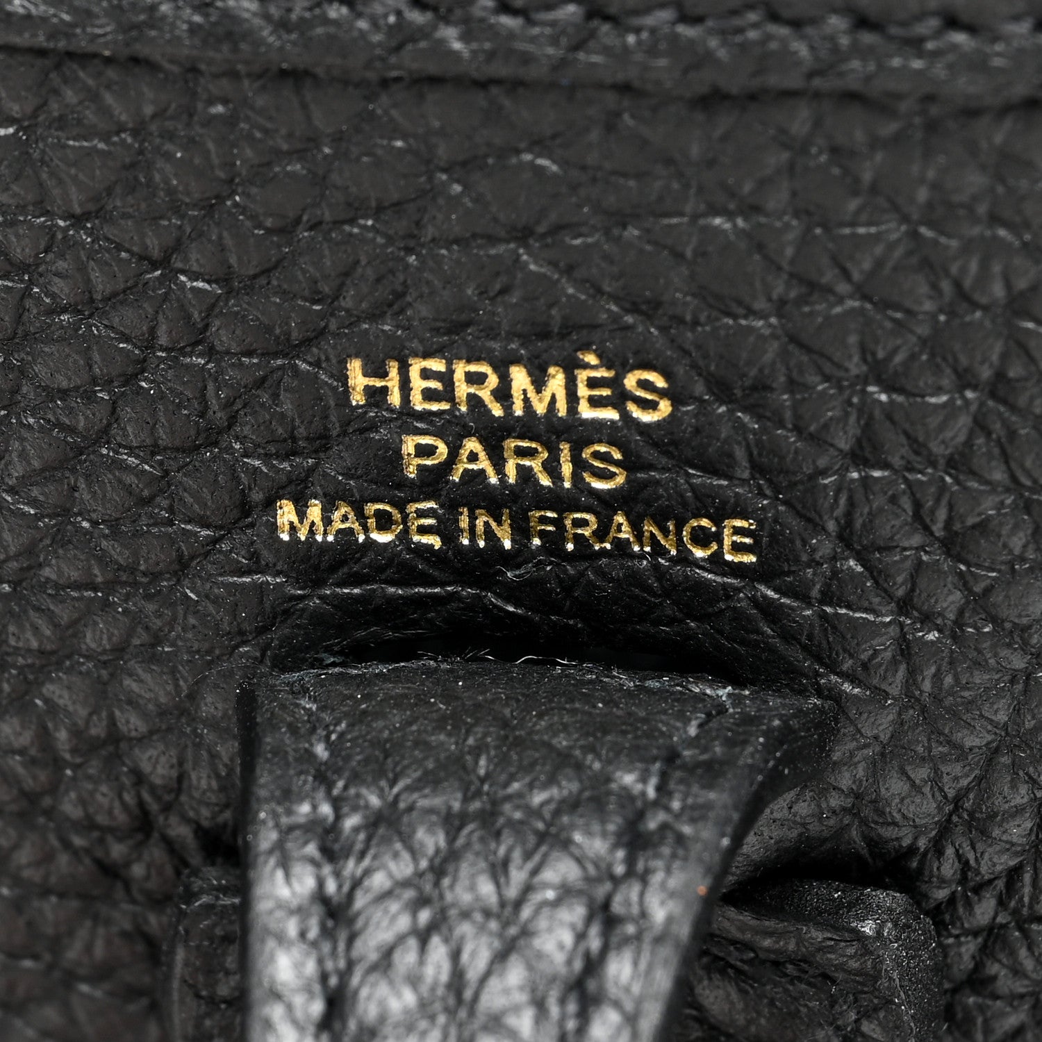 Hermes Taurillon Clemence Evelyne TPM Black 6 of 10