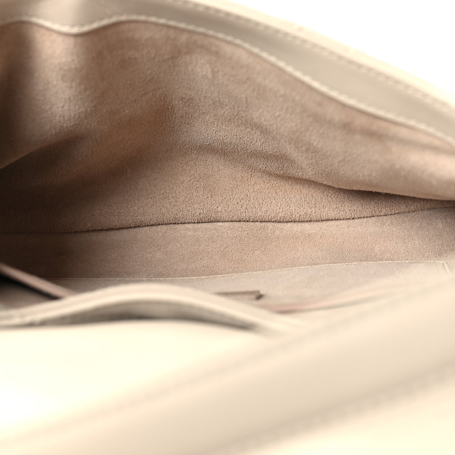 Lambskin Quilted Le 57 Diamond Shoulder Bag Crema Soft