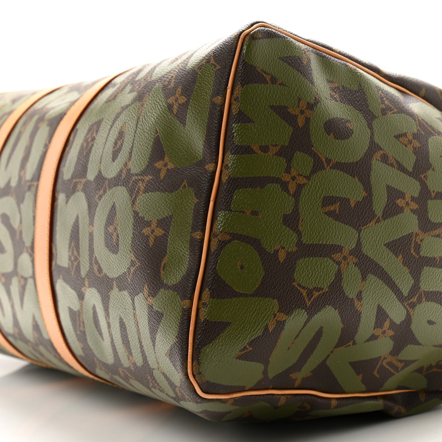 Louis Vuitton Graffiti Keepall 50 Kaki 9 of 17