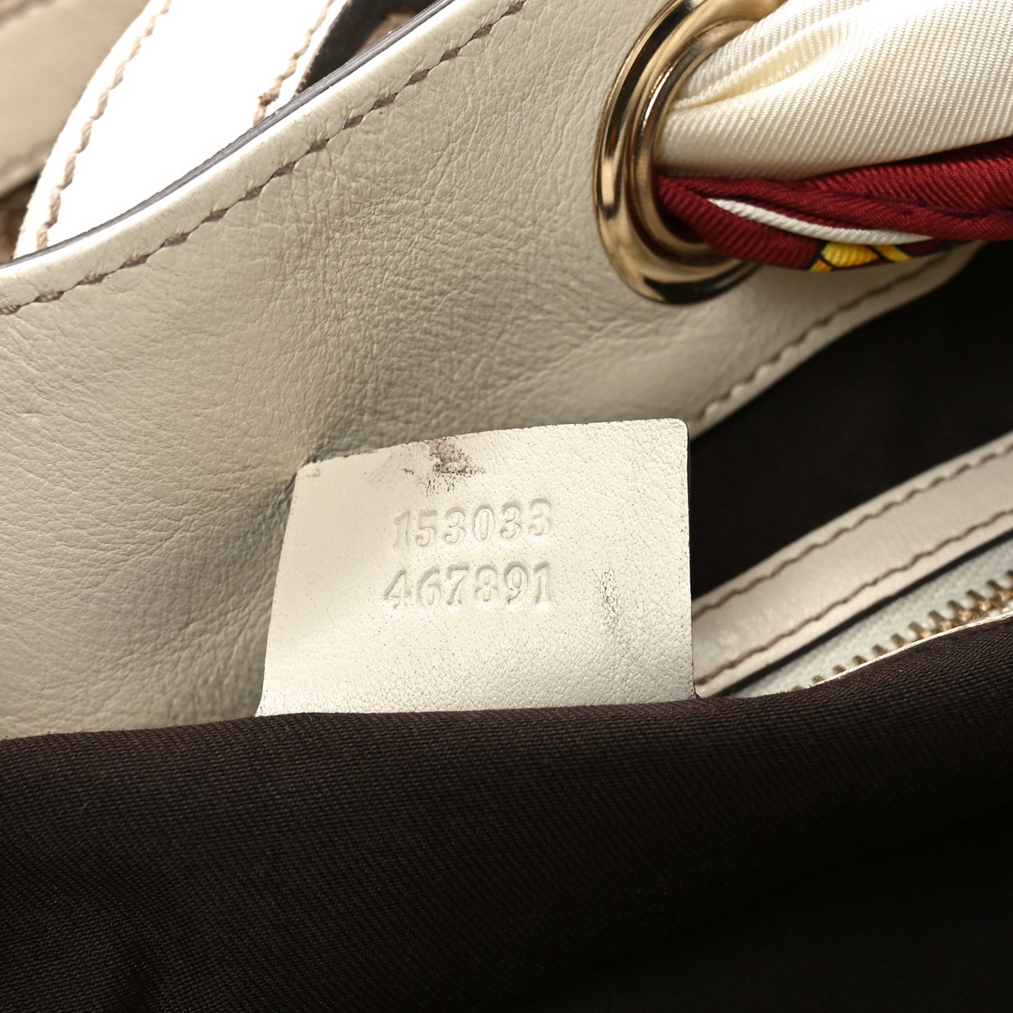 Monogram Large Positano Tote Off White