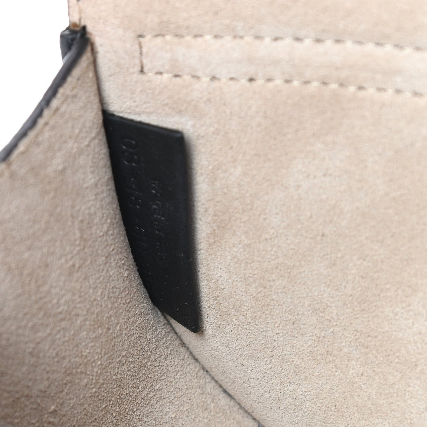 Calfskin Nano Georgia Crossbody Bag Black