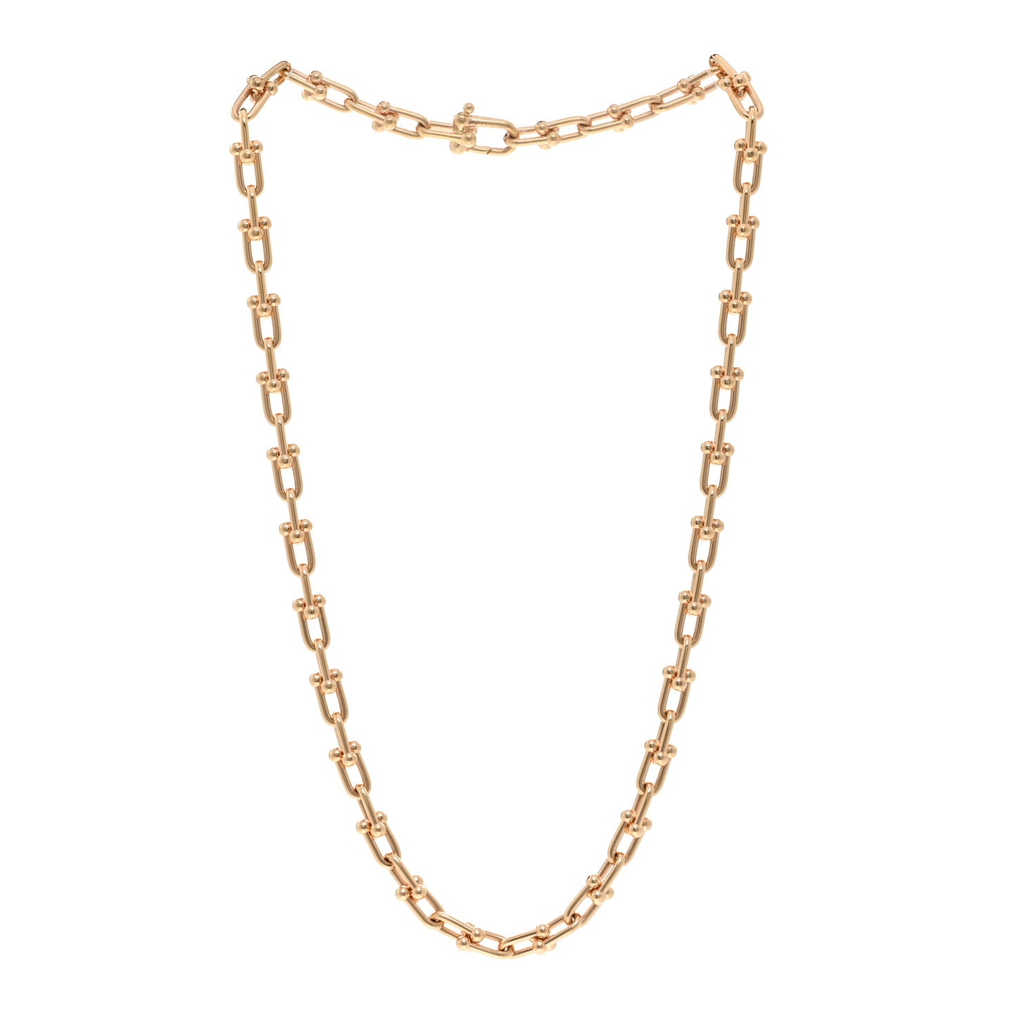 18K Rose Gold Small HardWear Link Necklace