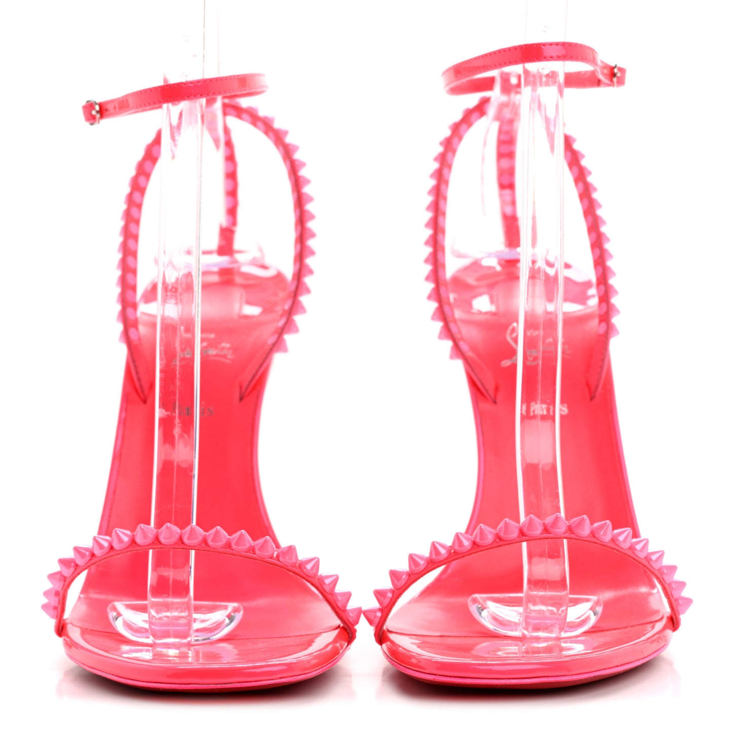 Patent Perle So Me 100 Sandals 40 Fluo Pink