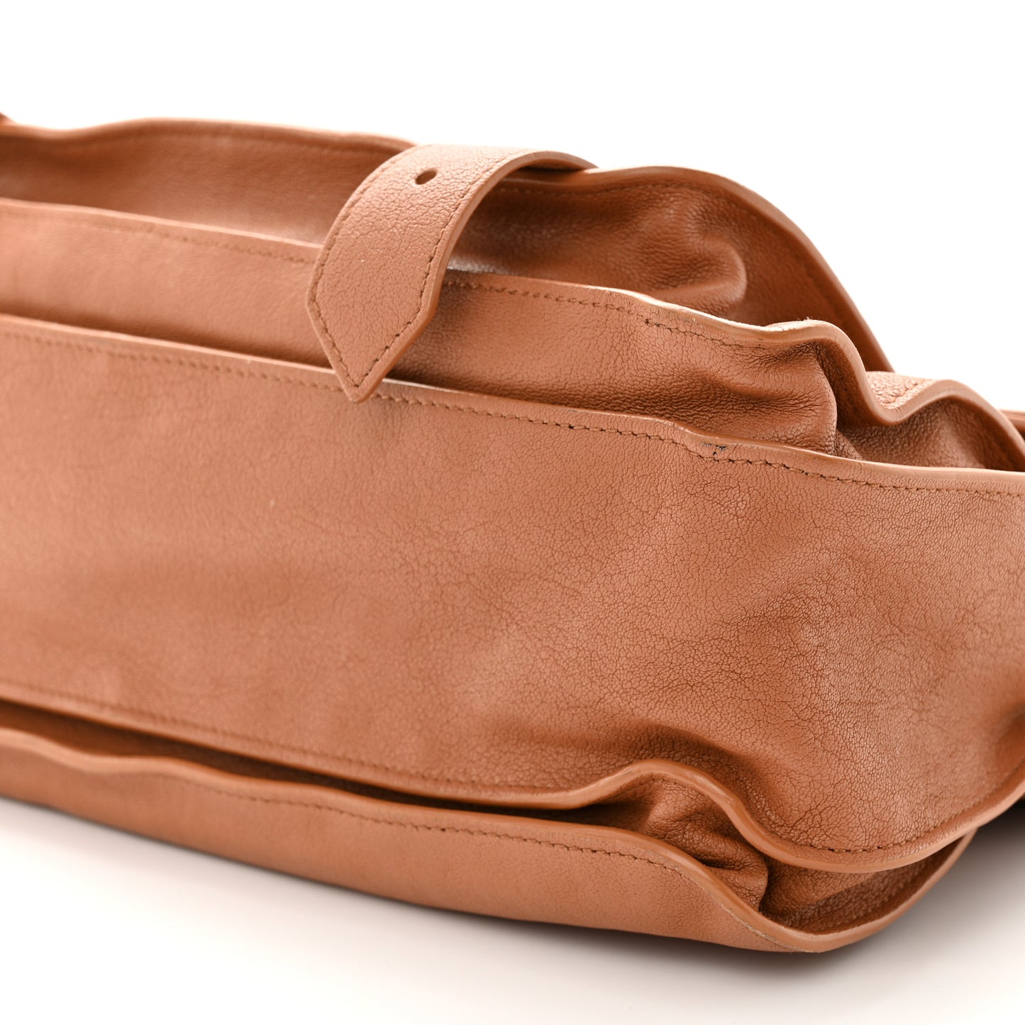 Lambskin Medium PS1 Satchel Saddle