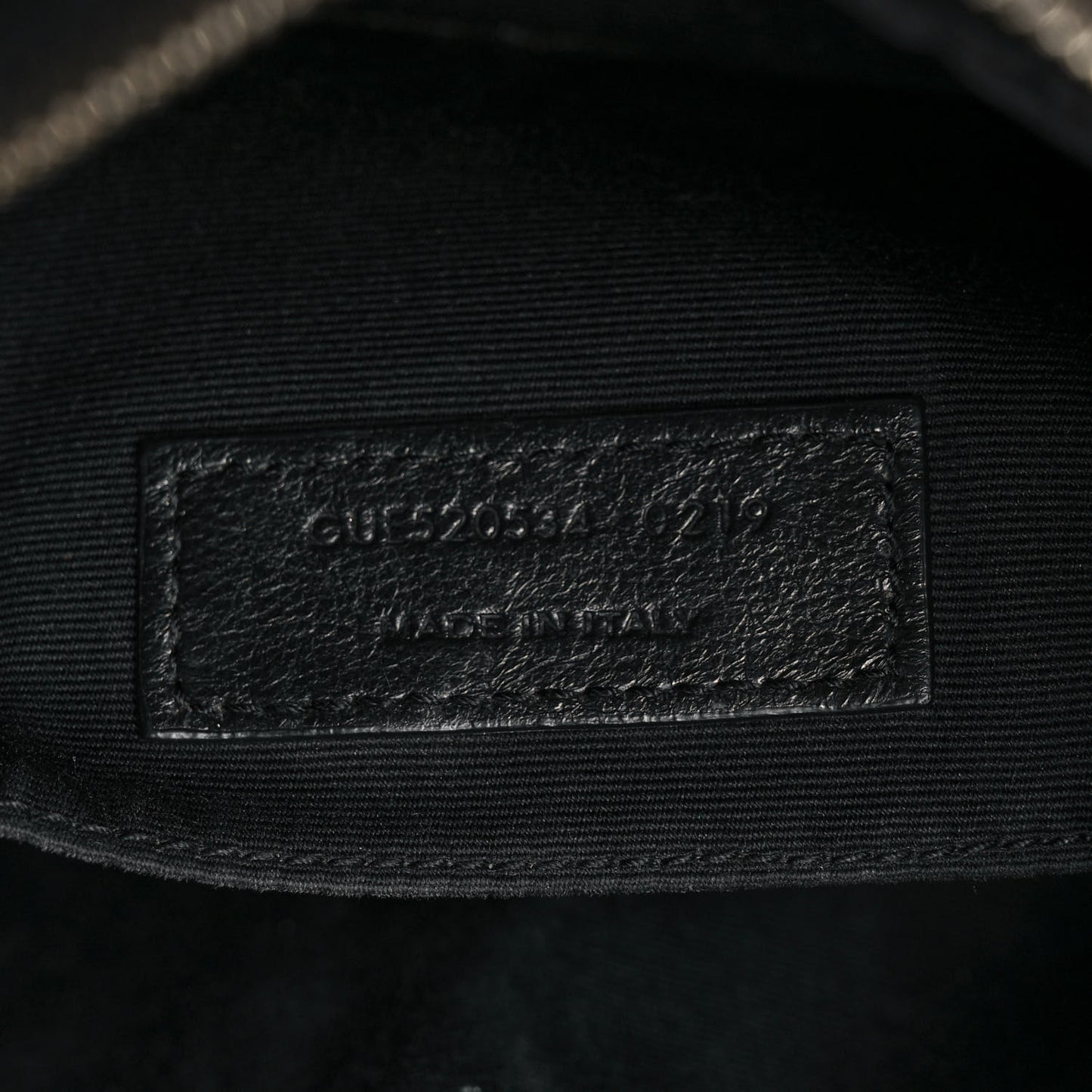 Calfskin Matelasse Monogram Lou Camera Bag Black