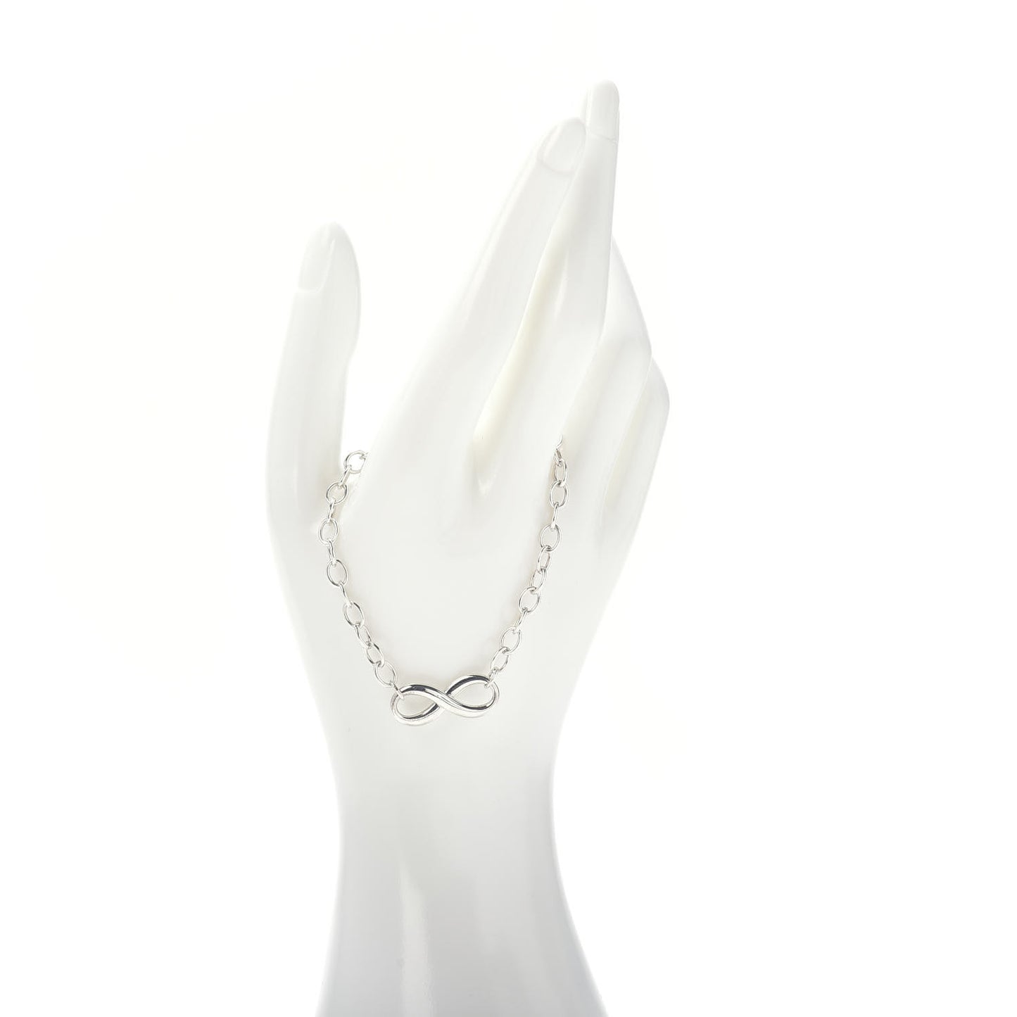 Sterling Silver Infinity Chain Bracelet
