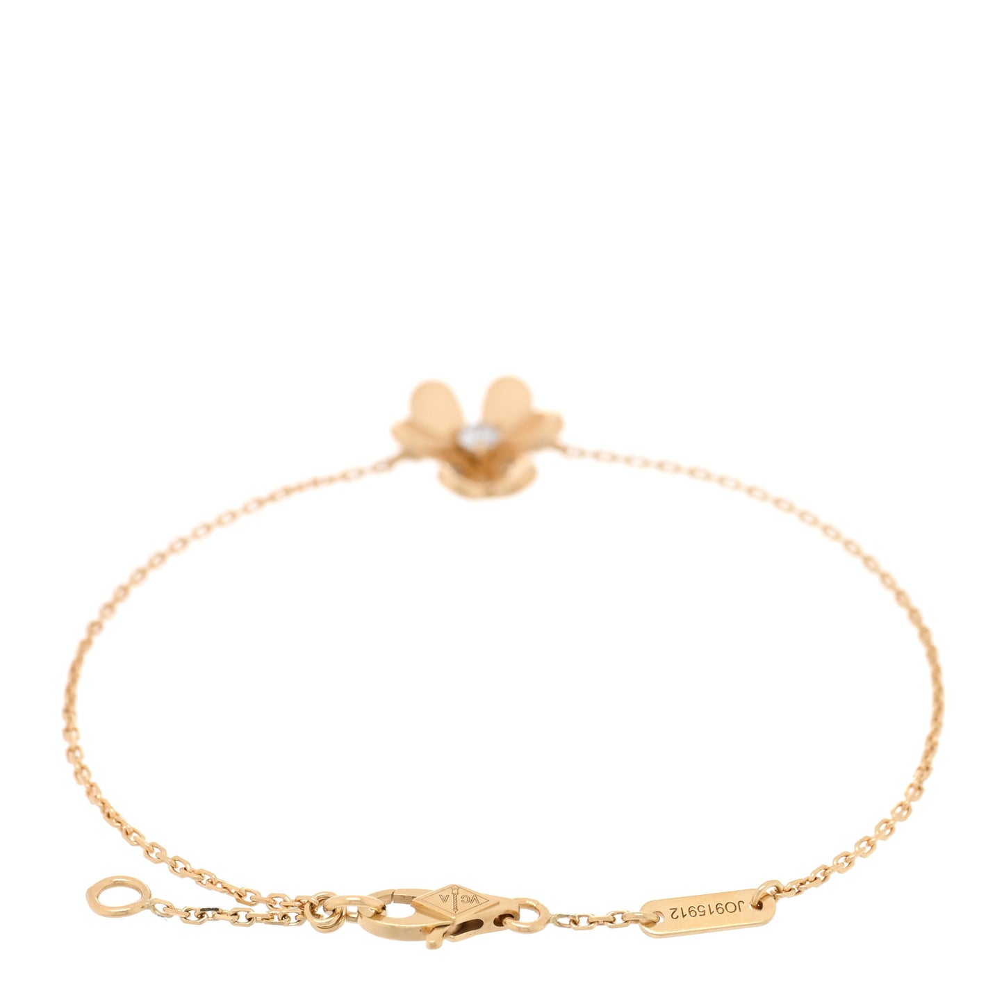 18K Yellow Gold Diamond Mini Frivole Bracelet