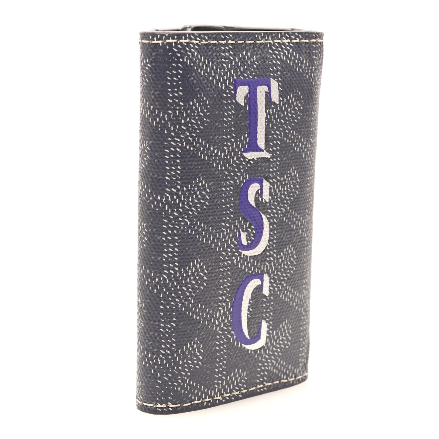 Goyardine Saint Michel 6 Key Holder Grey