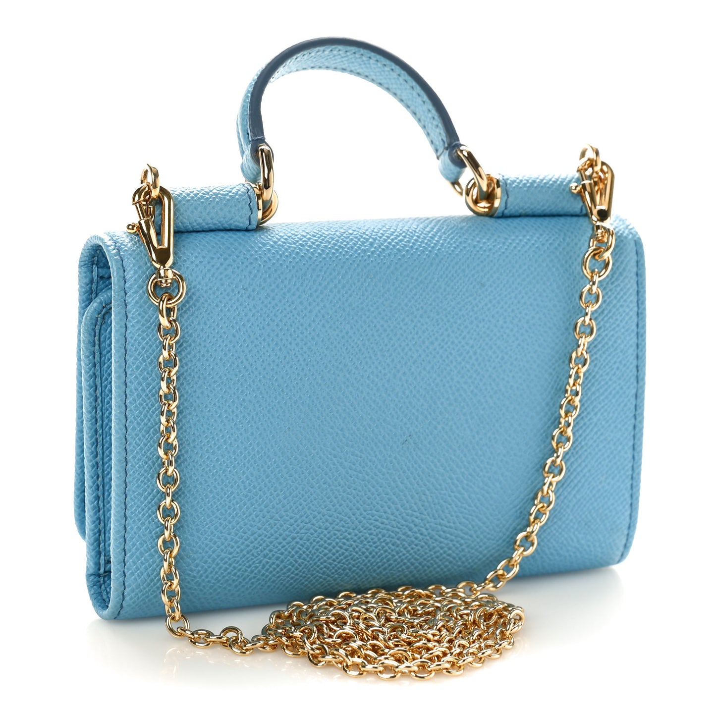 Dauphine Mini Von Bag Light Blue