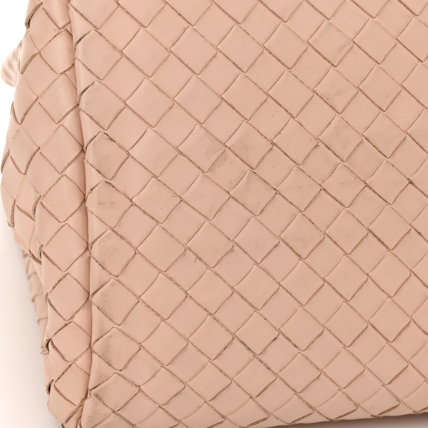Light Calf Intrecciato Small Roma Flamingo