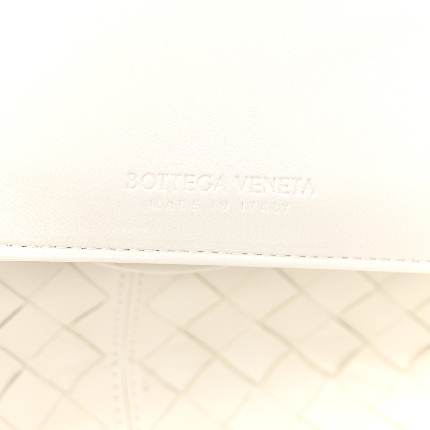 Bottega Veneta Nappa Intrecciato Small Flip Flap Tote Chalk 6 of 9