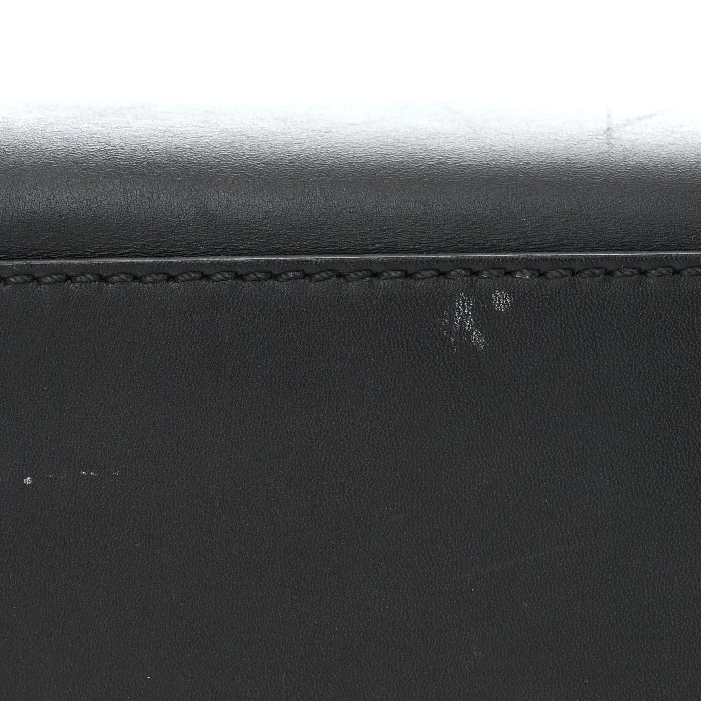 Vitello Suede Medium Peekaboo Iconic Satchel Black