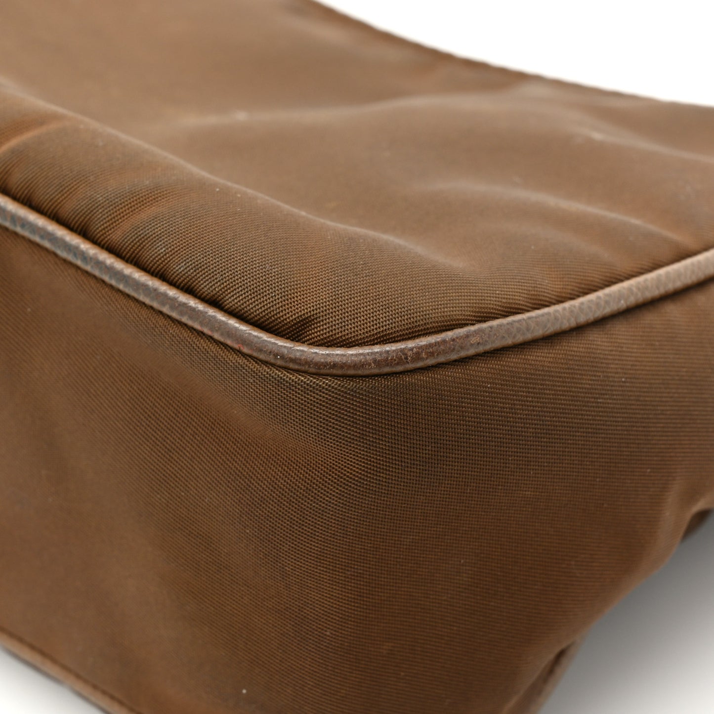 Tessuto Nylon Saffiano Re-Edition 2005 Shoulder Bag Cacao