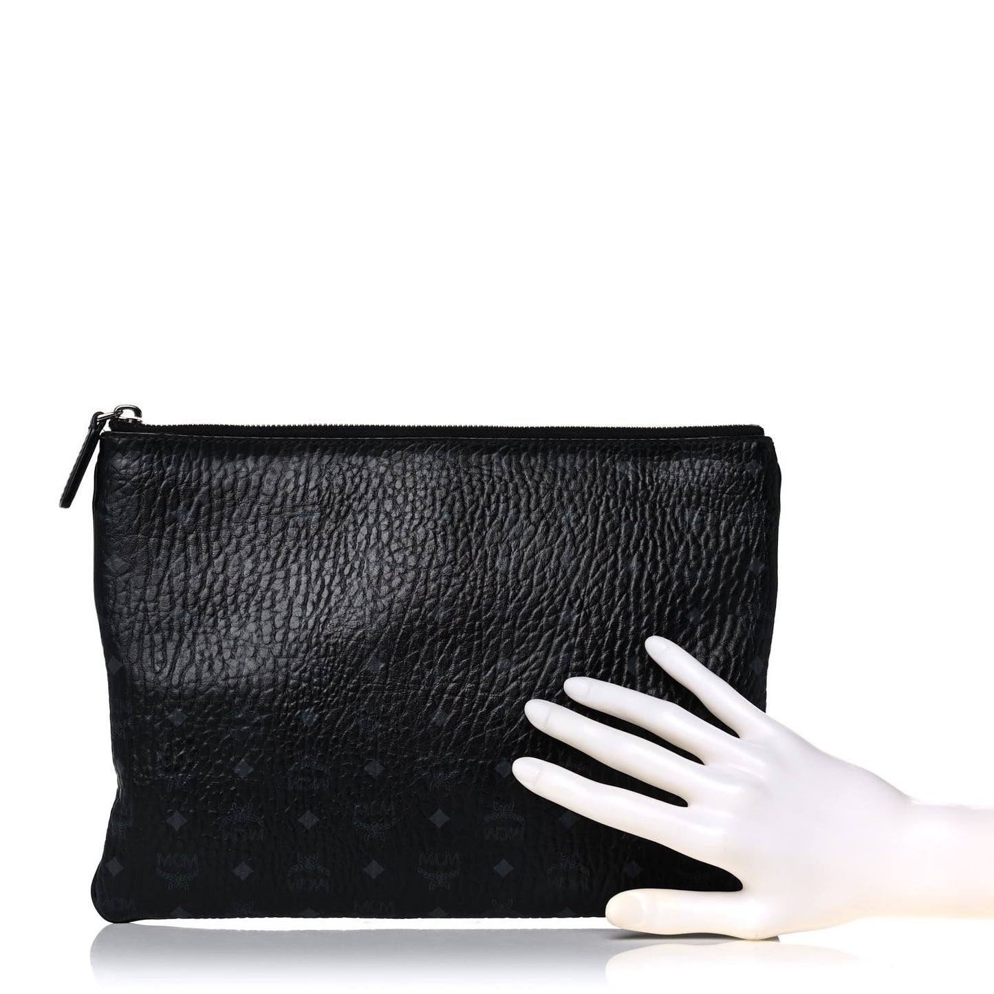 Visetos Medium Crossbody Pouch Black