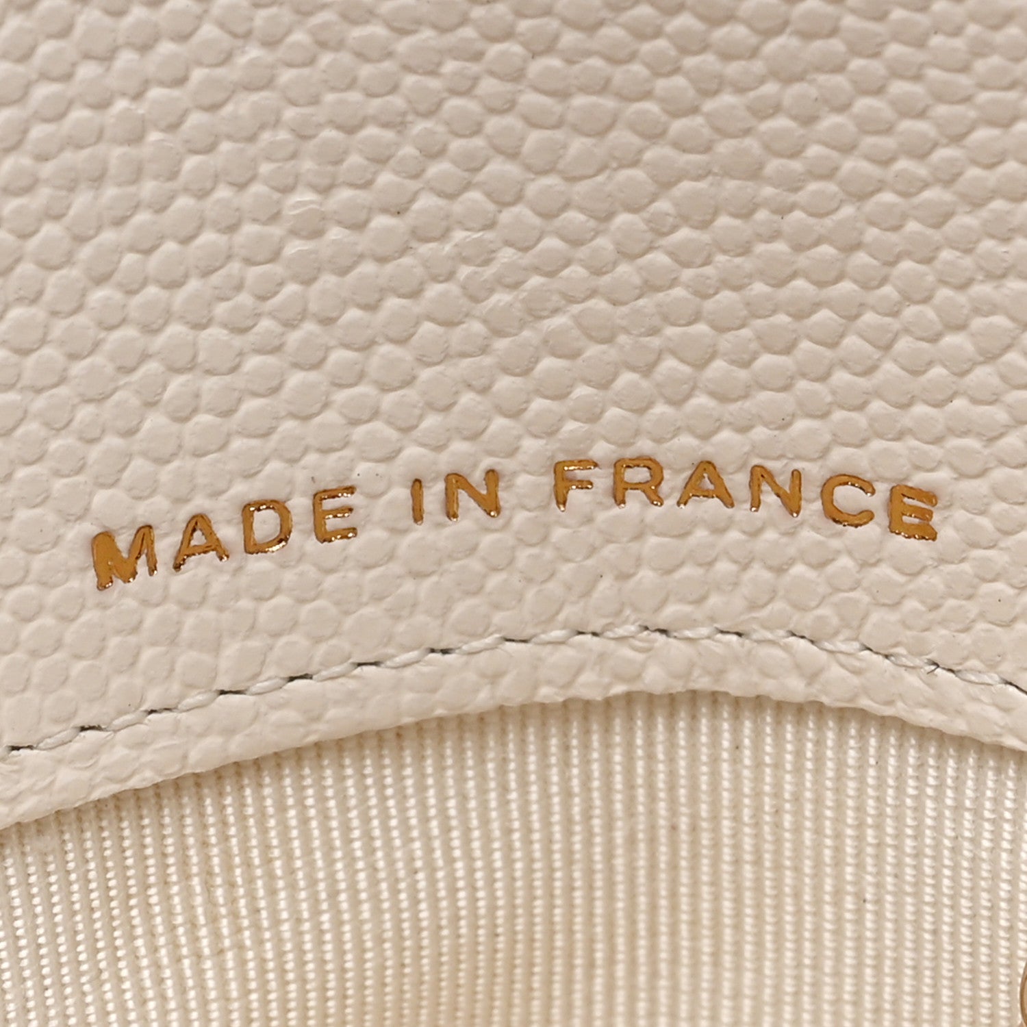 Chanel Caviar Quilted Mini Chain Belt Bag White 7 of 14