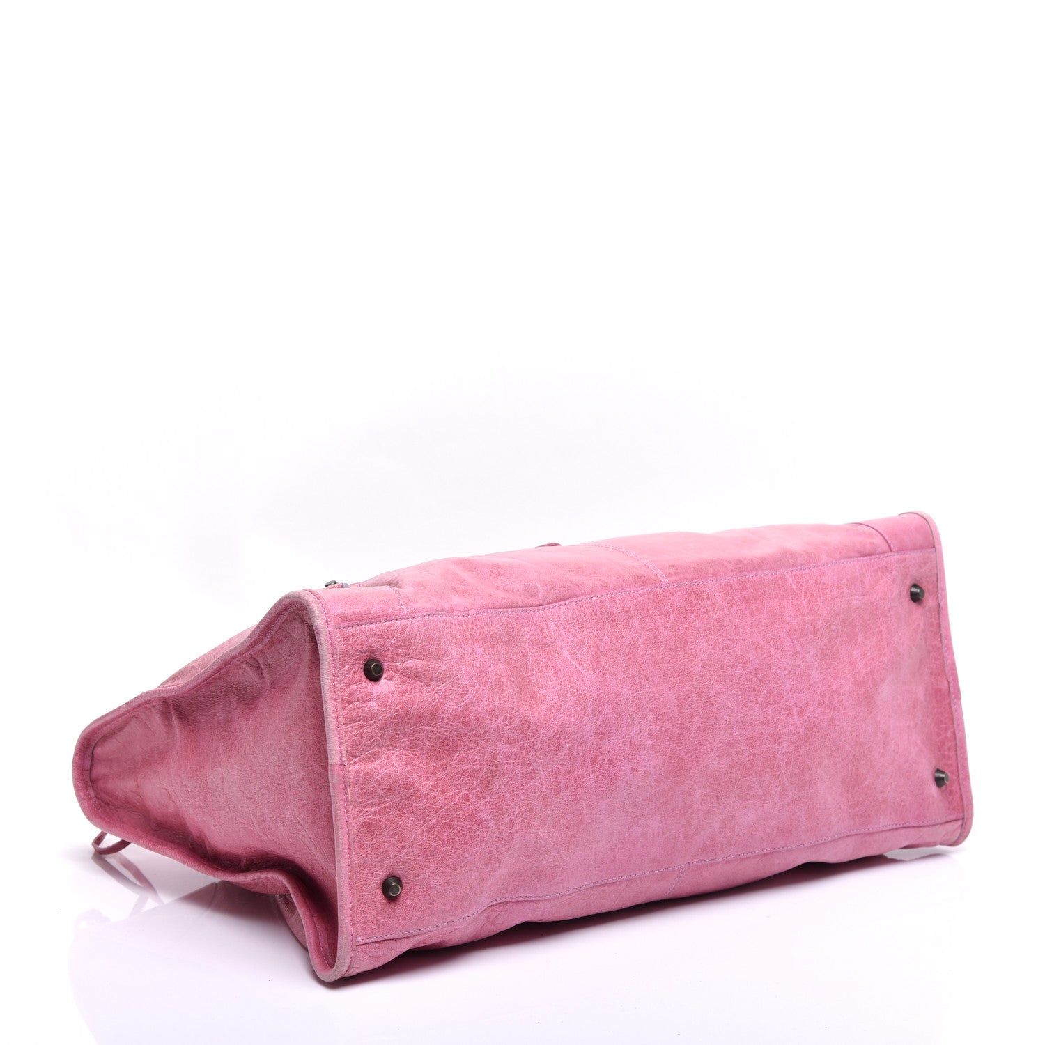 Balenciaga Chevre Classic Hardware Work Bubblegum 4 of 9