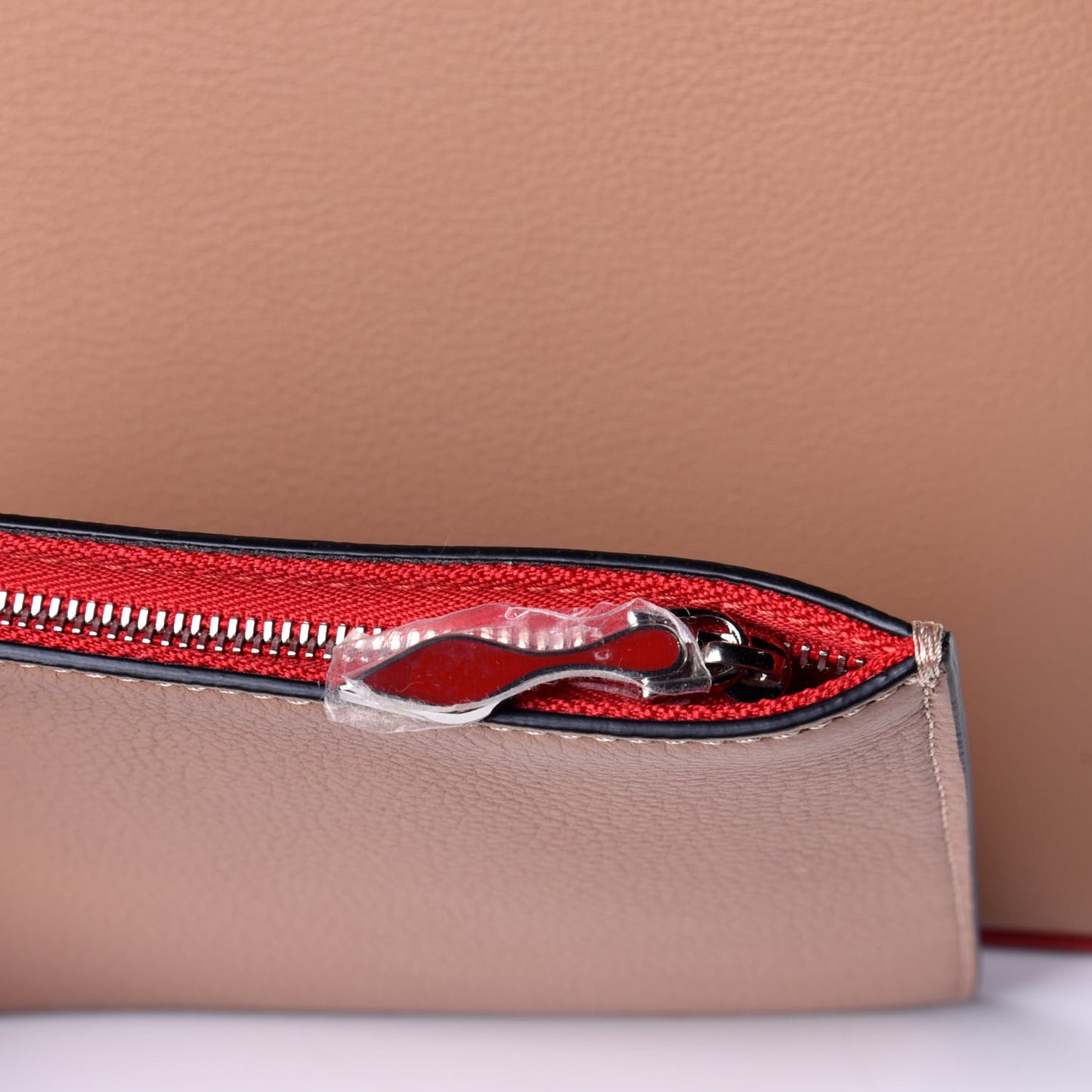 Calfskin Spikes East West Cabata Tote Nude