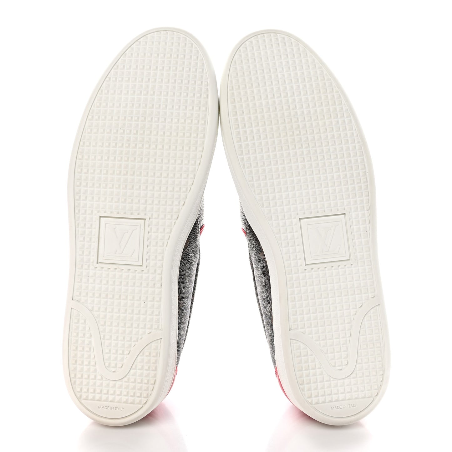 Monogram Frontrow Slip On Sneakers 40 Rouge
