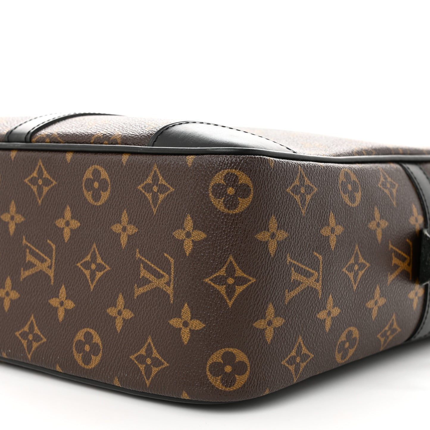 Monogram Macassar Porte Documents Voyage Soft Briefcase