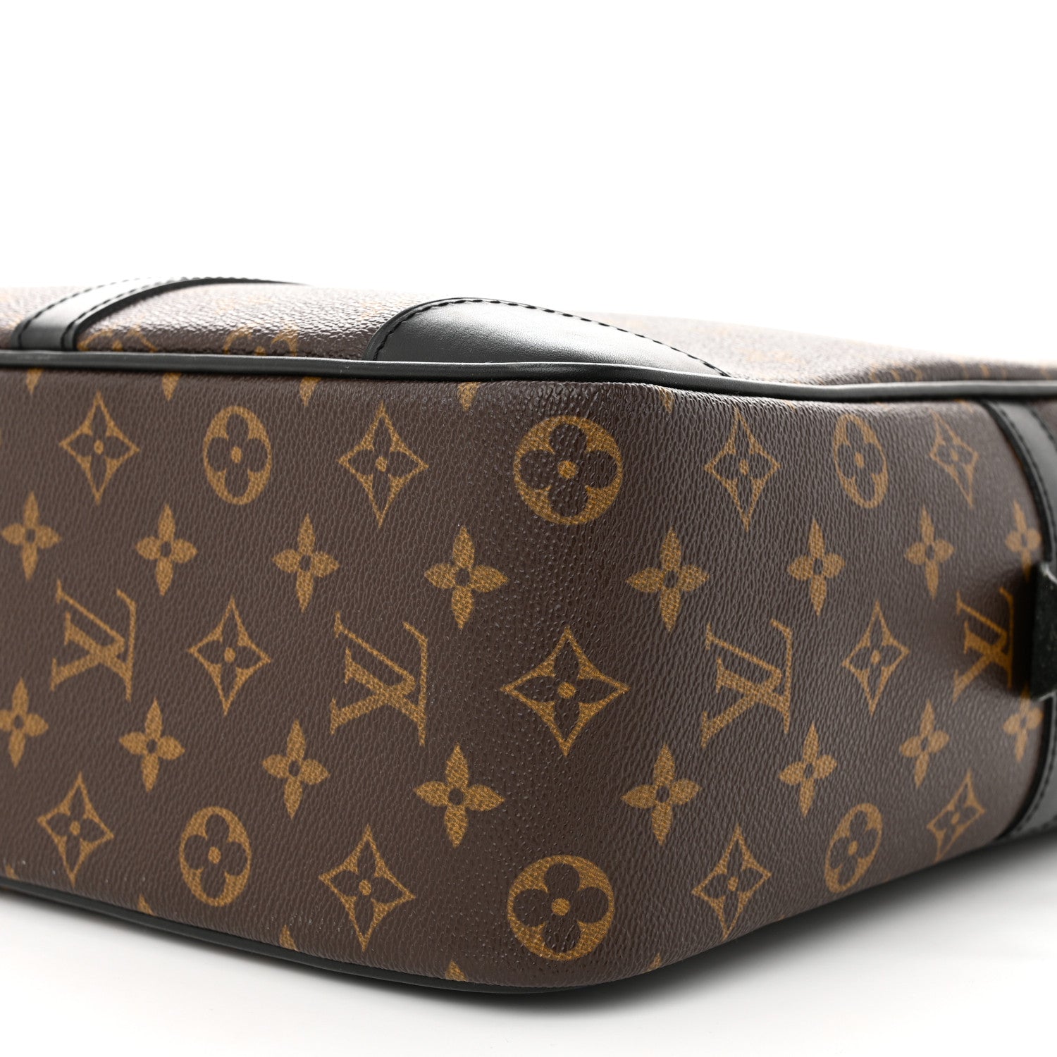 Louis Vuitton Monogram Macassar Porte Documents Voyage Soft Briefcase 9 of 10