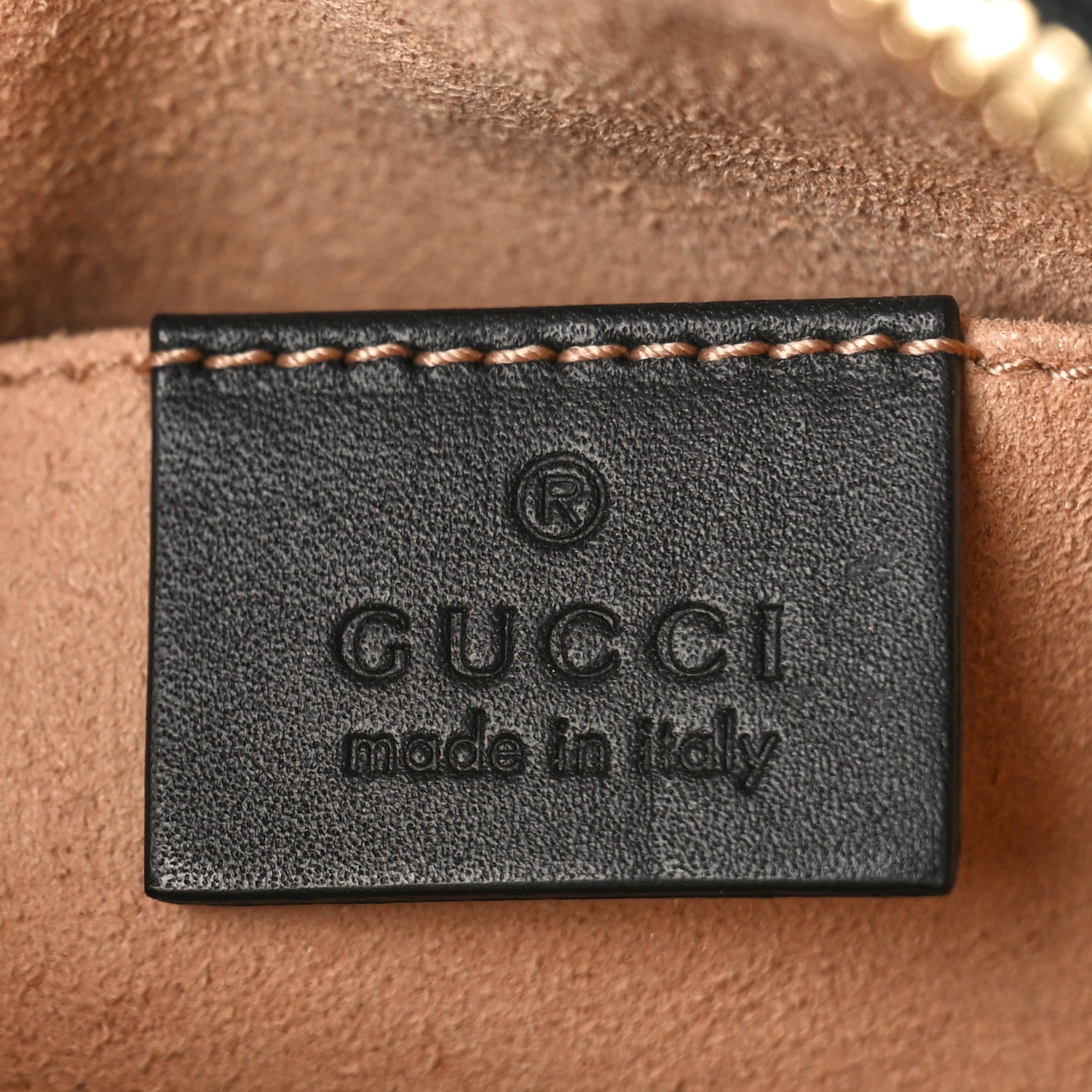 Gucci Suede Small Ophidia Belt Bag 95 38 Brown 6 of 9