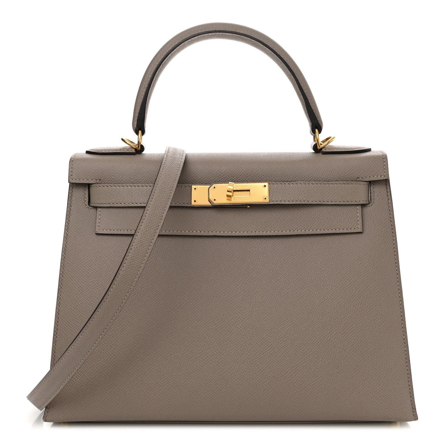 Hermes Epsom Kelly Sellier 28 Gris Asphalte 1 of 12