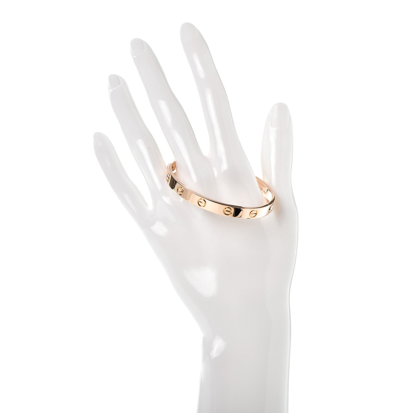 18K Pink Gold LOVE Bracelet 16