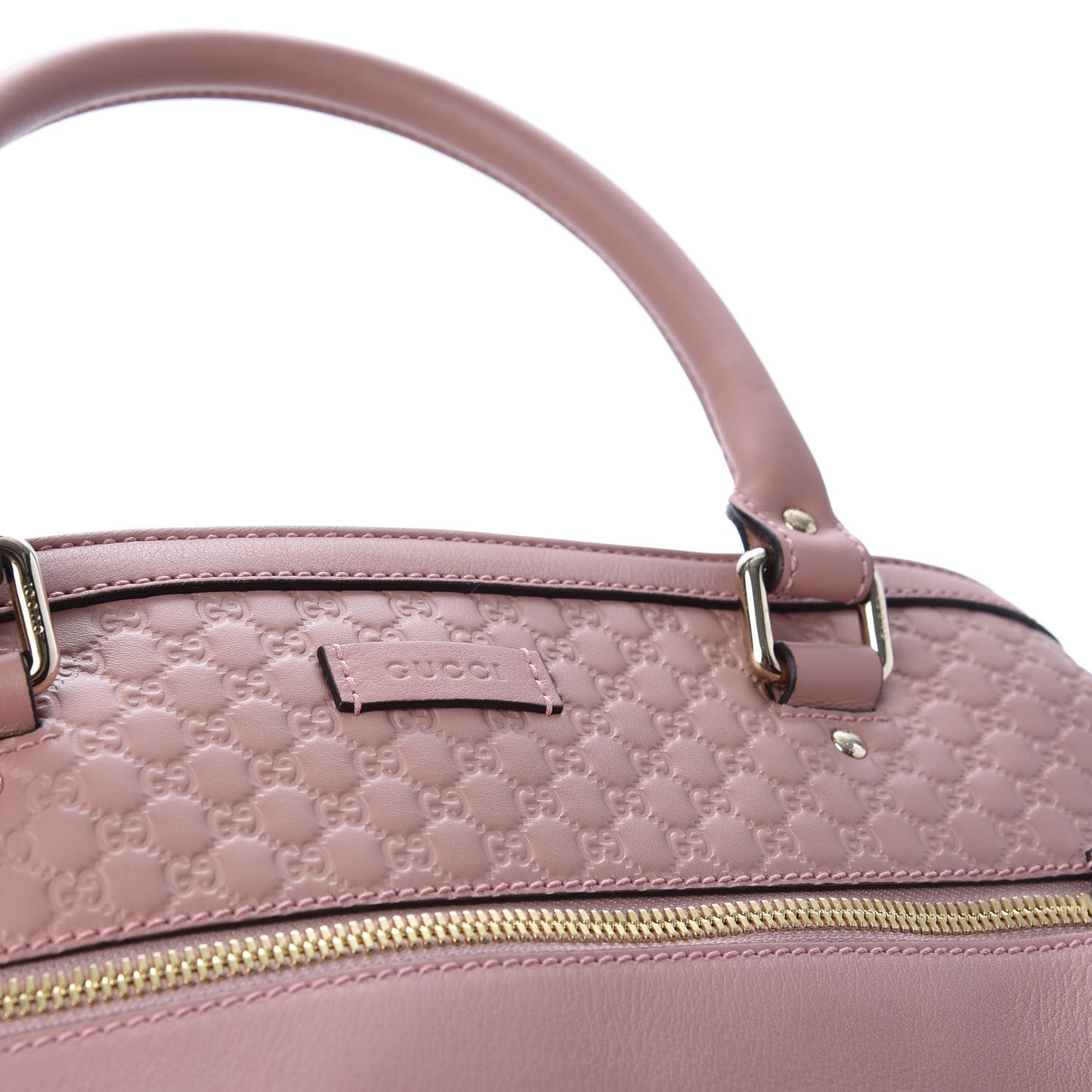 Soft Microguccissima Medium Tote Soft Pink