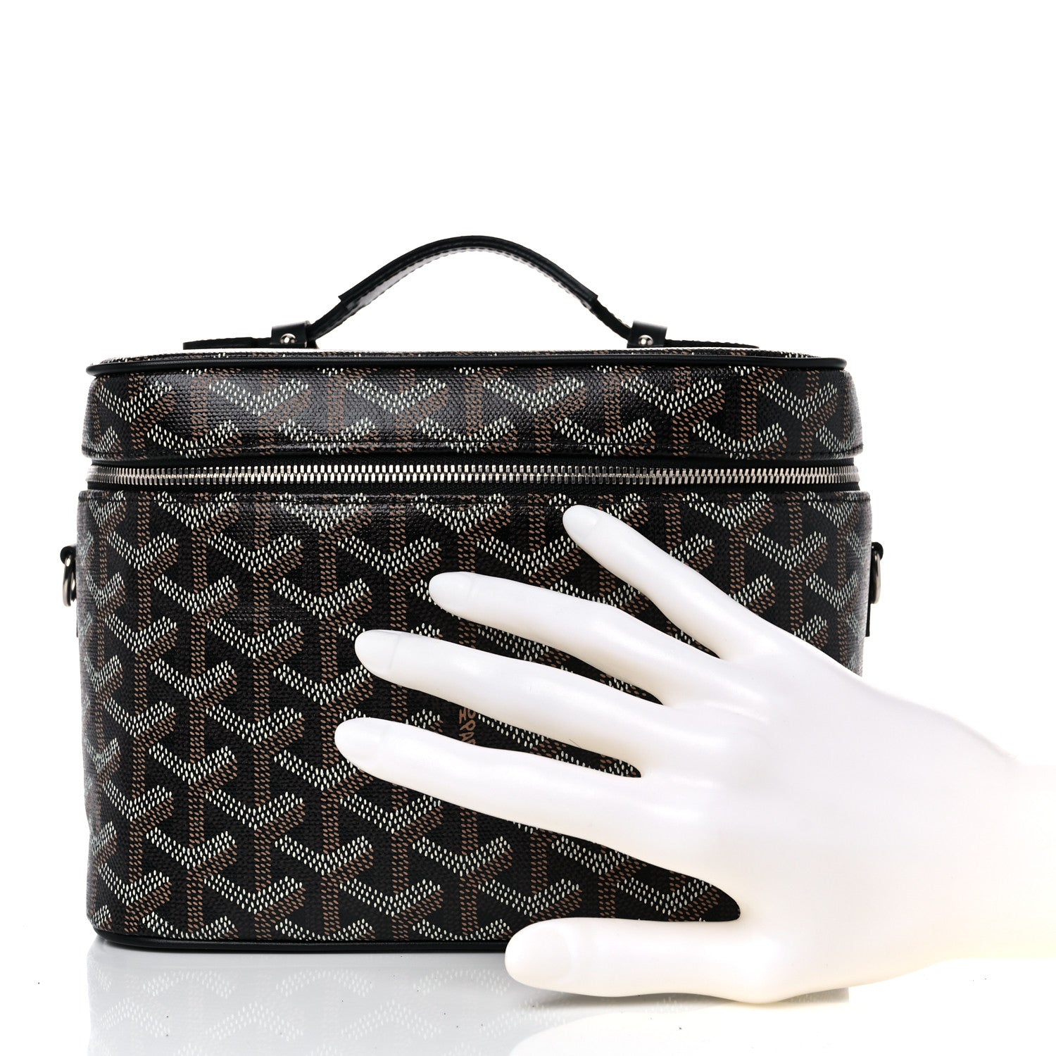 Goyard Goyardine Muse Vanity Case Black 2 of 9