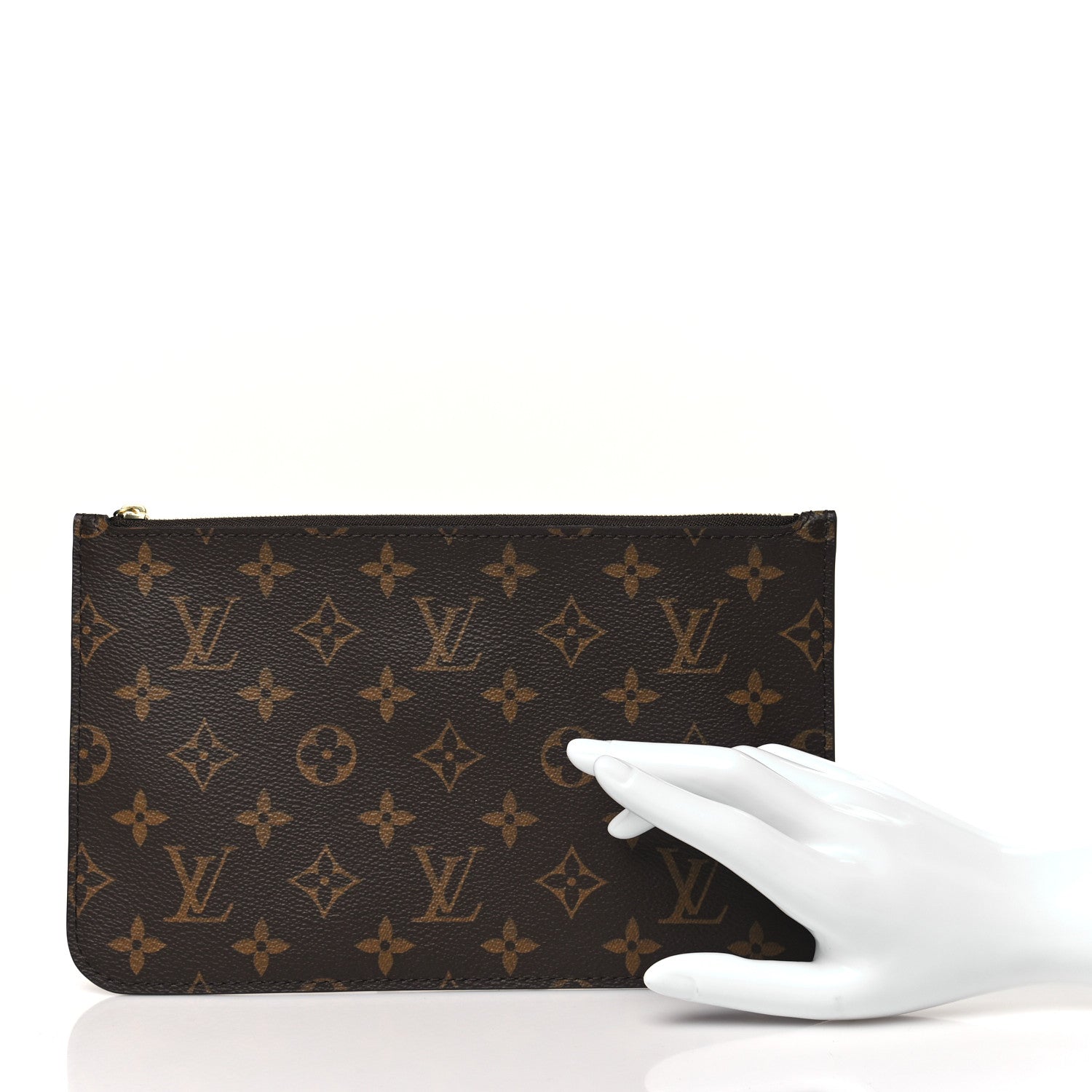 Louis Vuitton Monogram Neverfull MM GM Pochette 2 of 9
