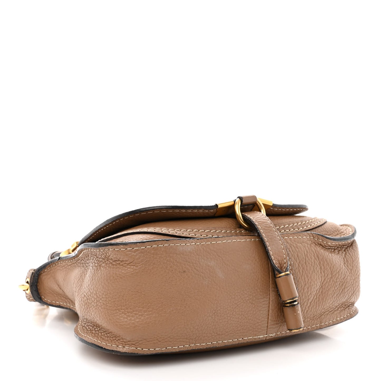 Calfskin Mini Marcie Satchel Nut