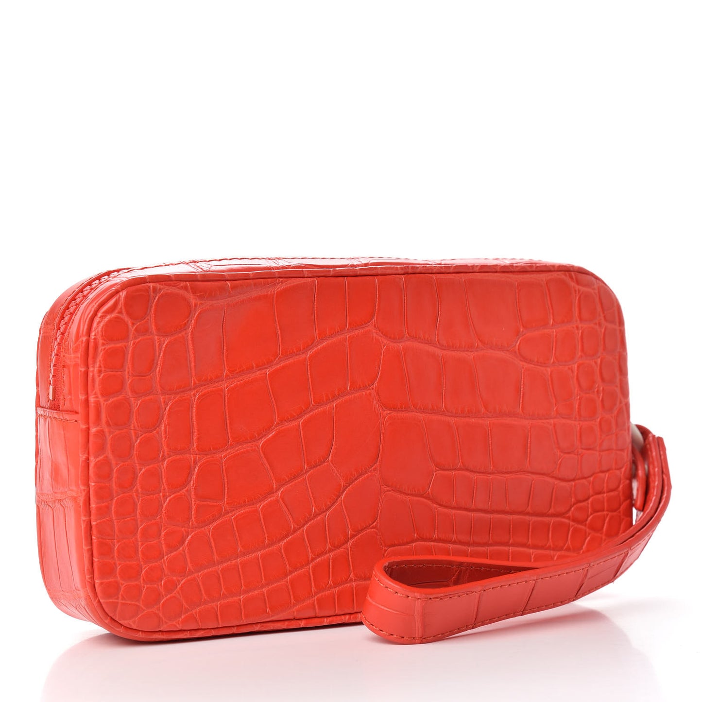 Crocodile Pochette Volga Red
