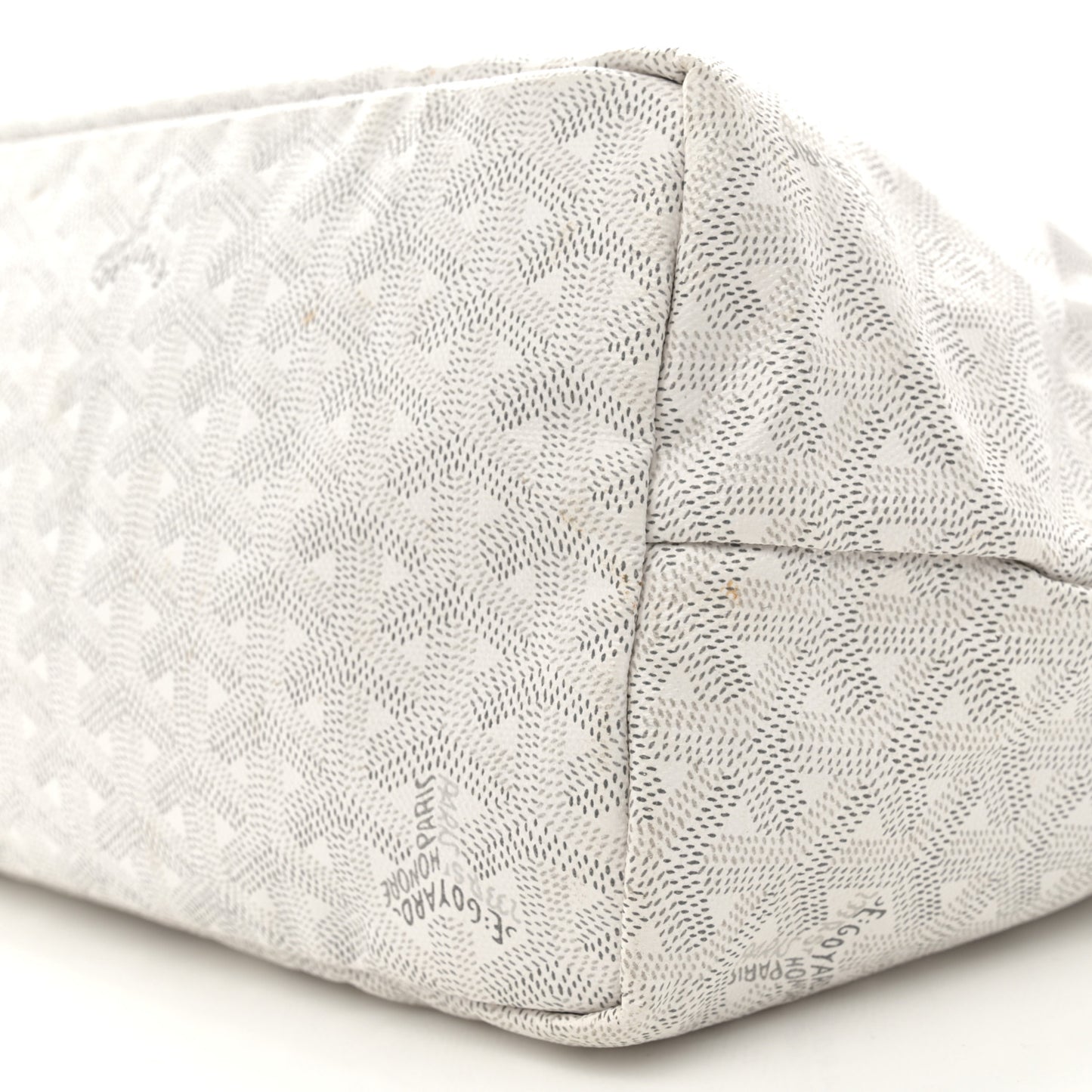 Goyardine Saint Louis PM White