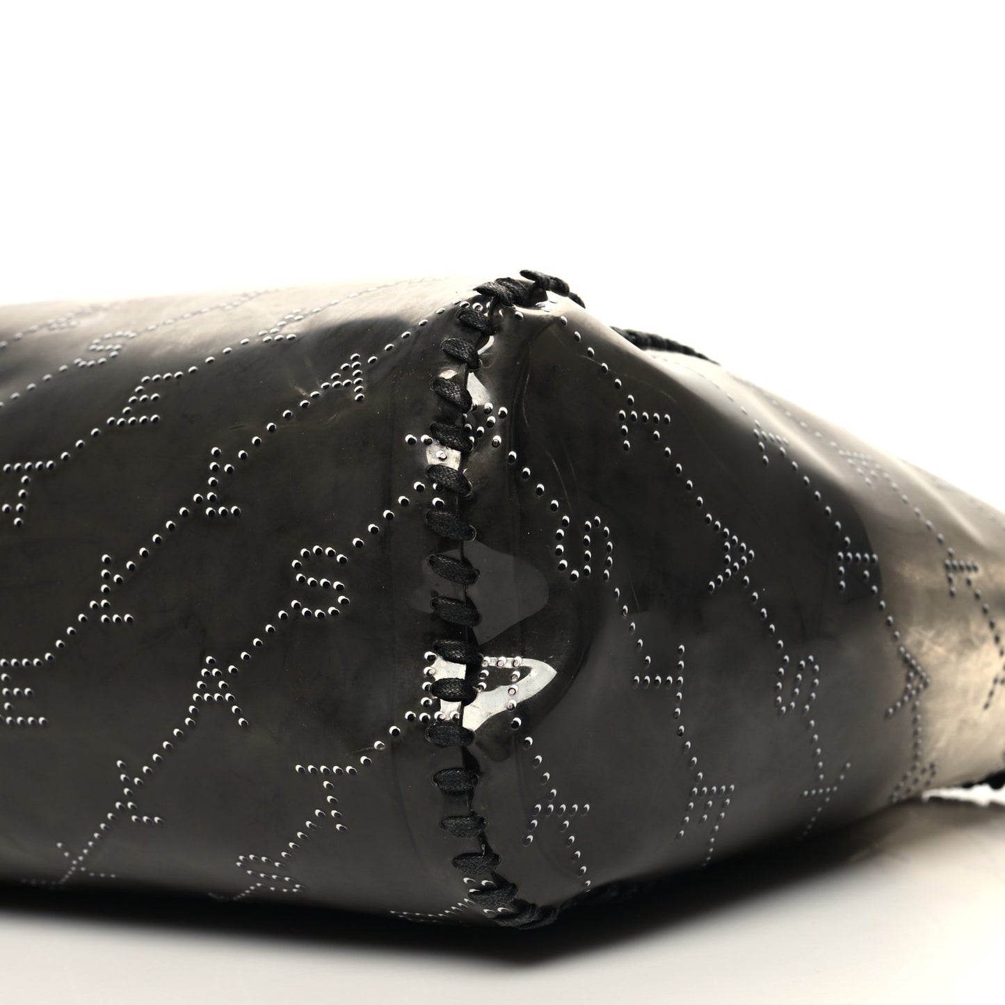 PVC Monogram Falabella Reversible Tote Black