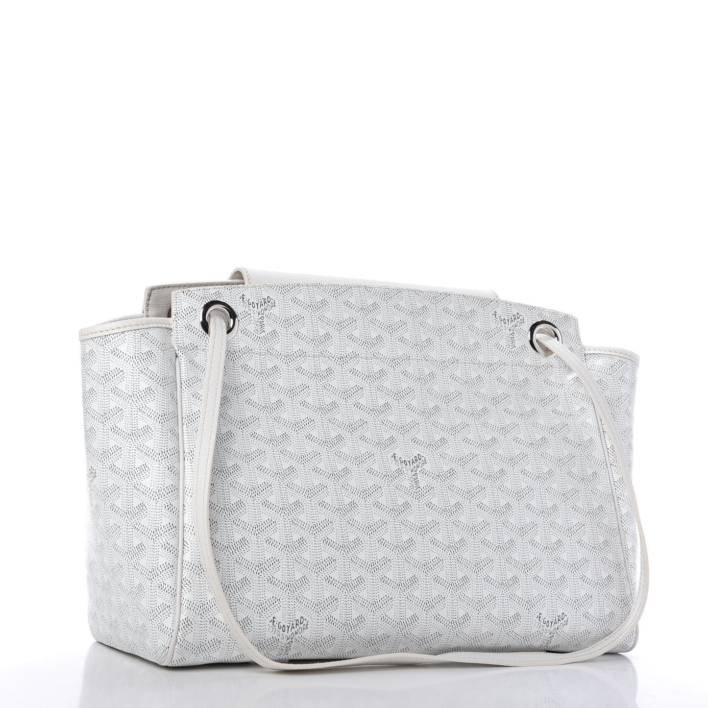 Goyardine Rouette PM White