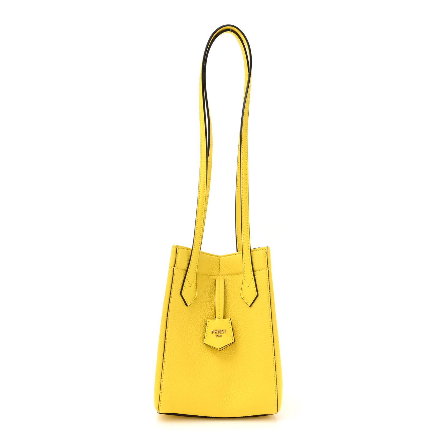 Cuoio Romano Selleria Mini Fendi Origami Yellow