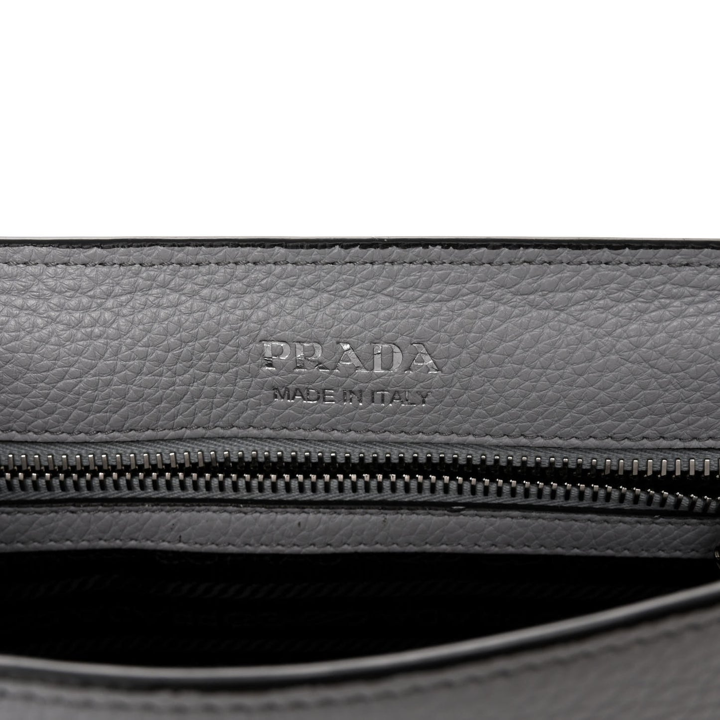 Vitello Daino Soft Shoulder Flap Bag Ardesia
