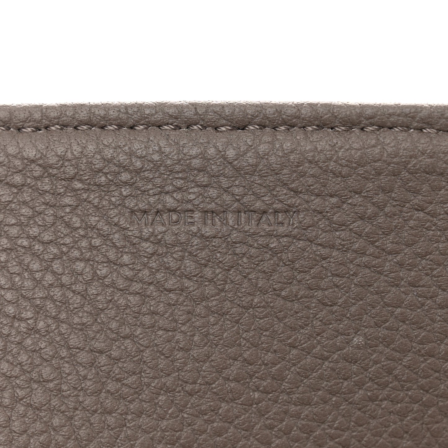 Supple Grained Calfskin Large Soft 16 Bag Pebble