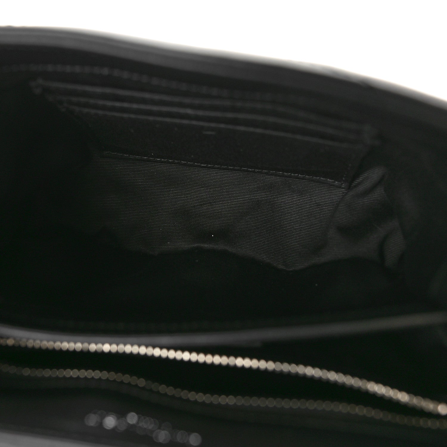 Saint Laurent Calfskin Y Quilted Monogram Toy Loulou Crossbody Bag Black 5 of 9