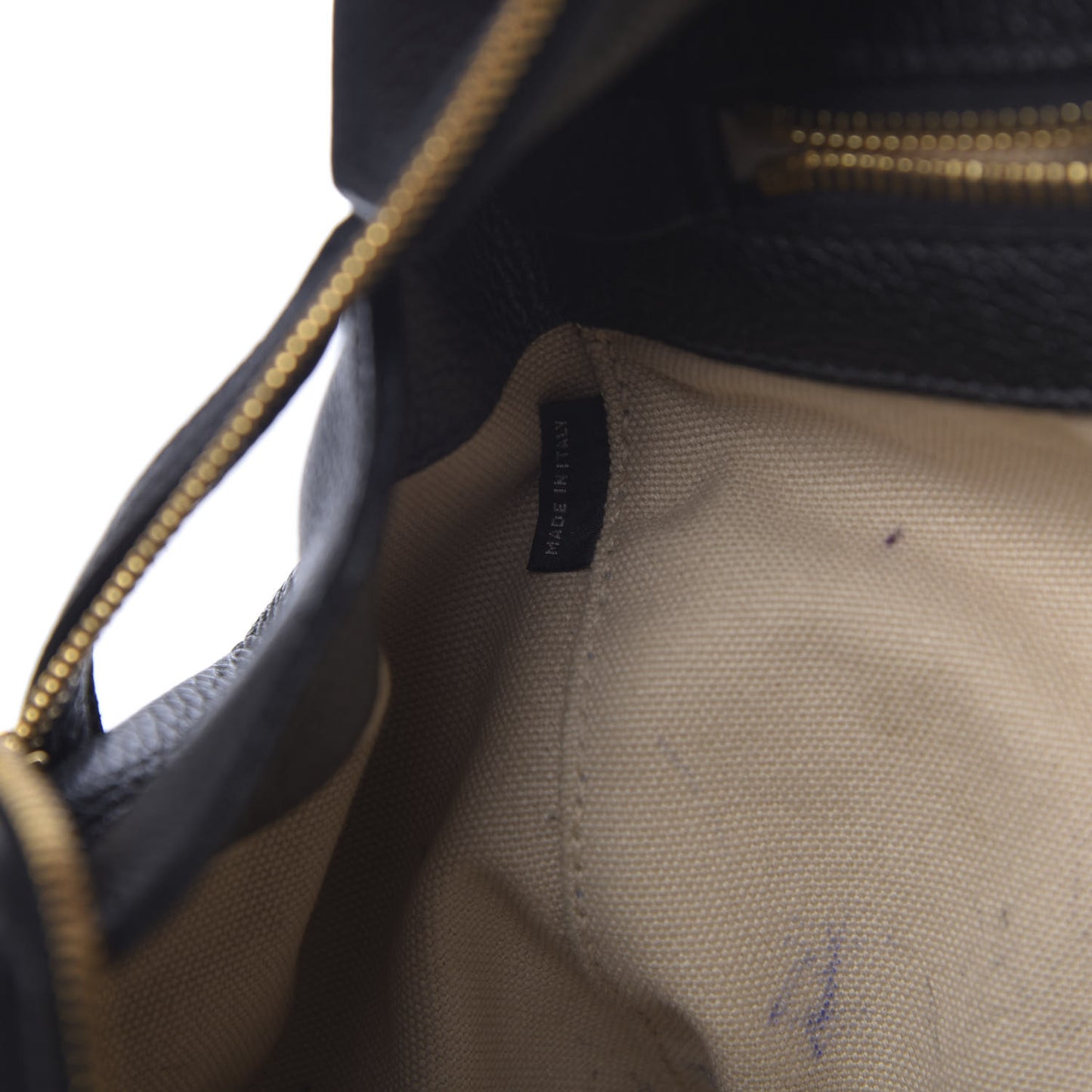 Vitello Daino Satchel Black