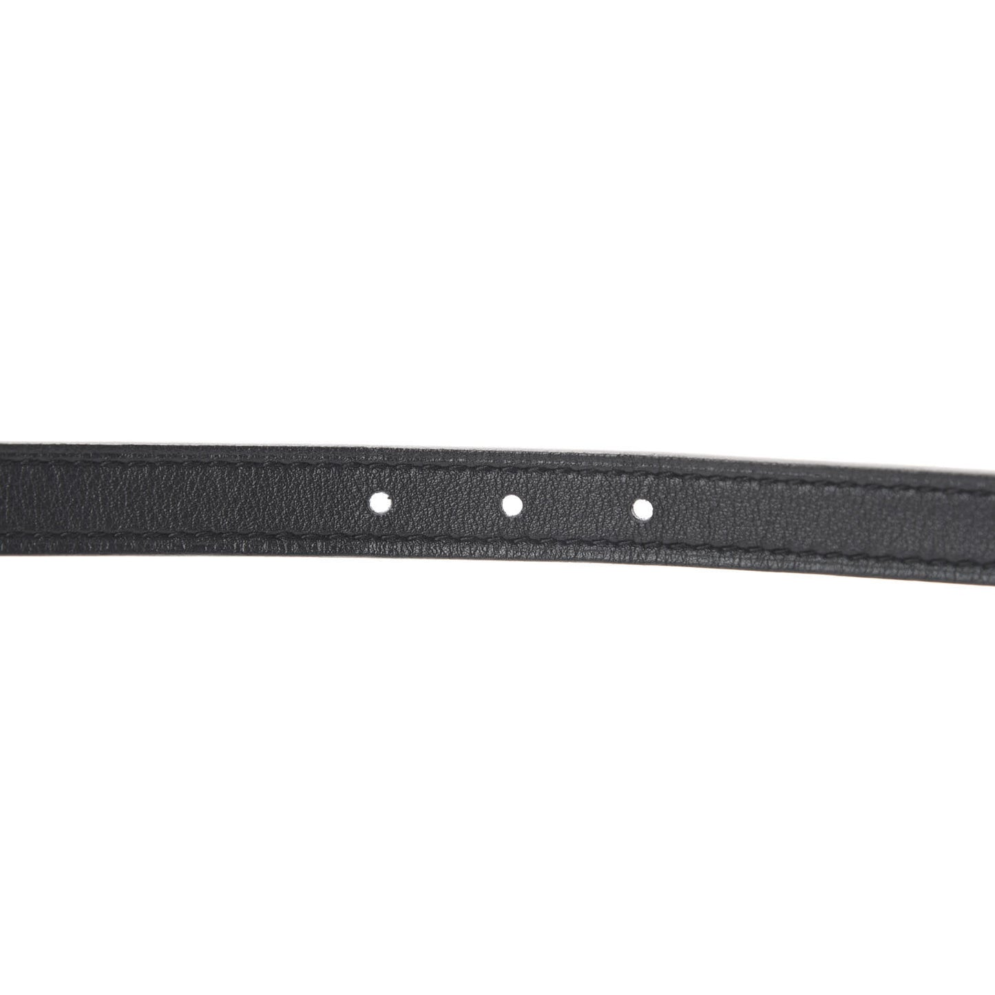 Epsom Swift 13mm Romance Belt 75 Bleu Saphir Black