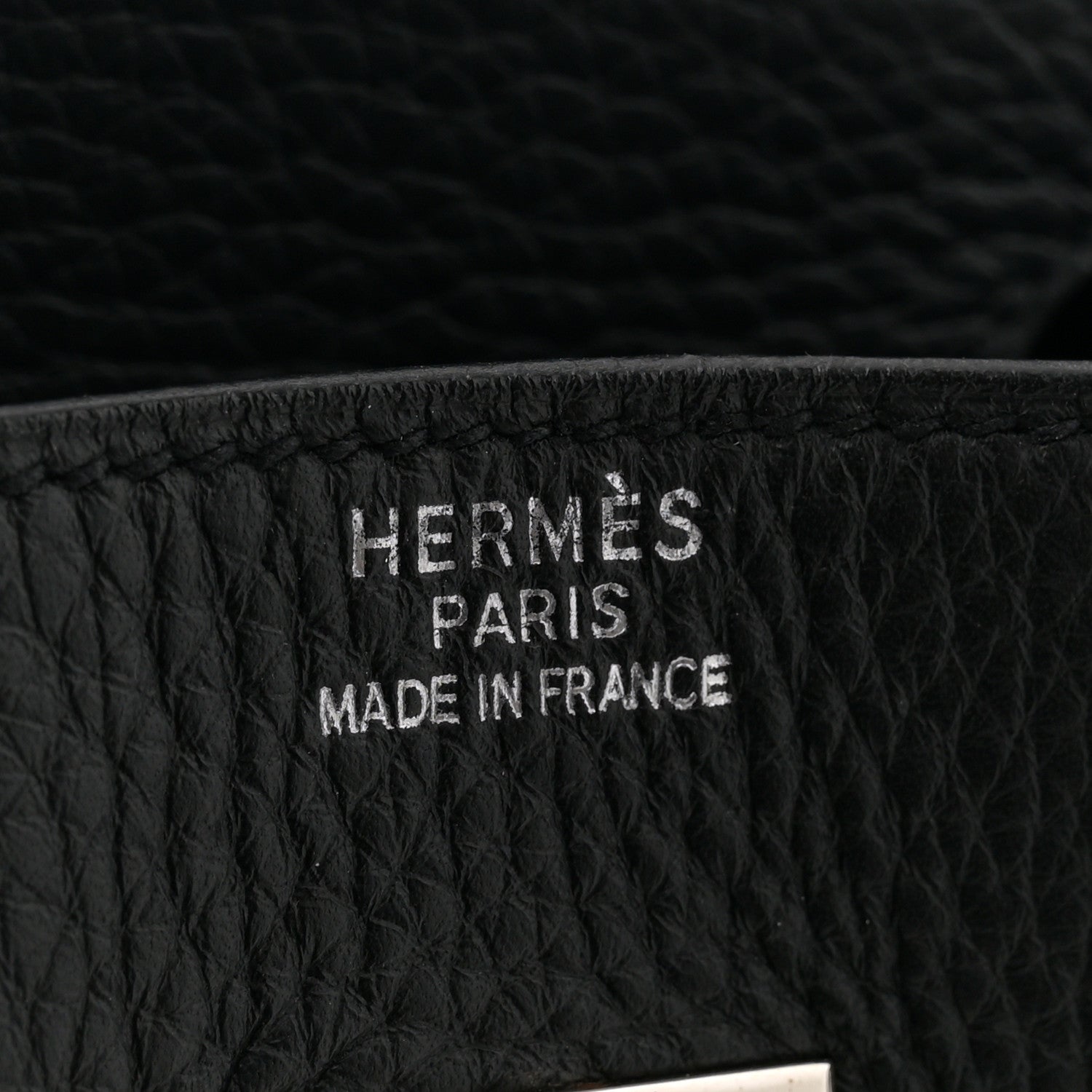 Hermes Taurillon Clemence Birkin 35 Black 6 of 15