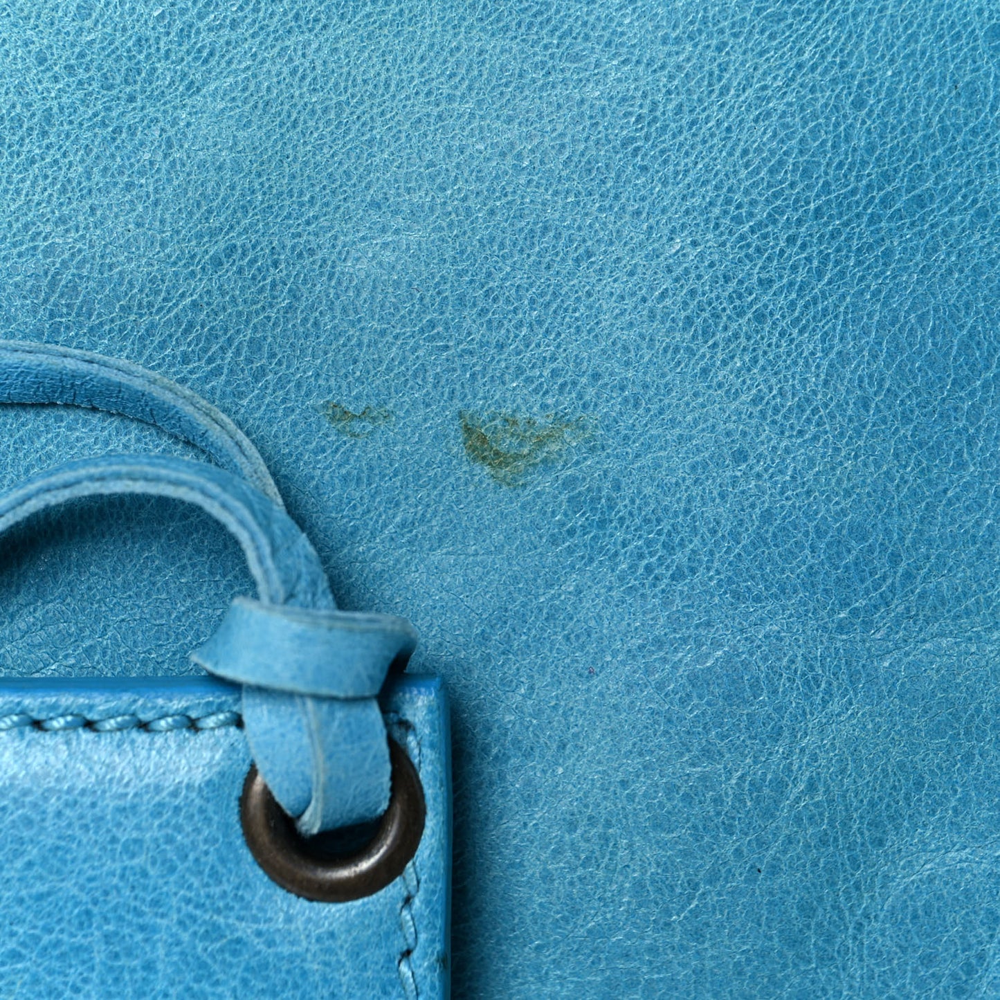 Agneau Classic Hardware Weekender Sky Blue