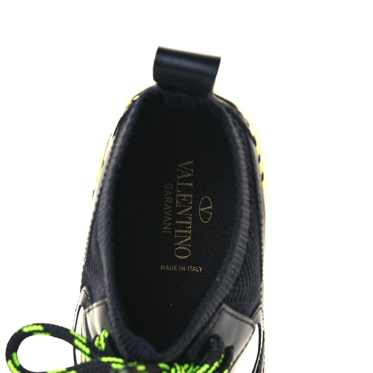 Valentino Garavani Calfskin Mens Mixed Media Sneakers 43 Black Mutlicolor 7 of 8