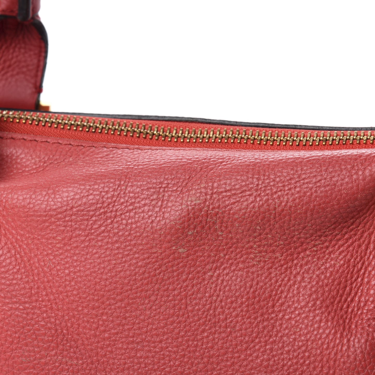Calfskin Medium Marcie Satchel Red