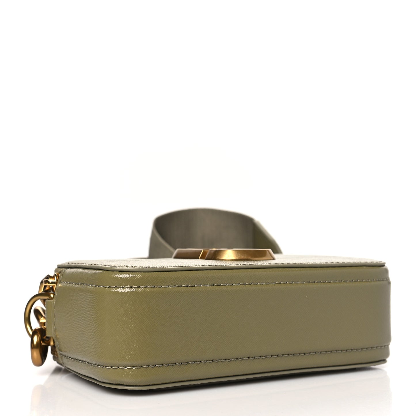 Saffiano Utility Snapshot Camera Bag Green