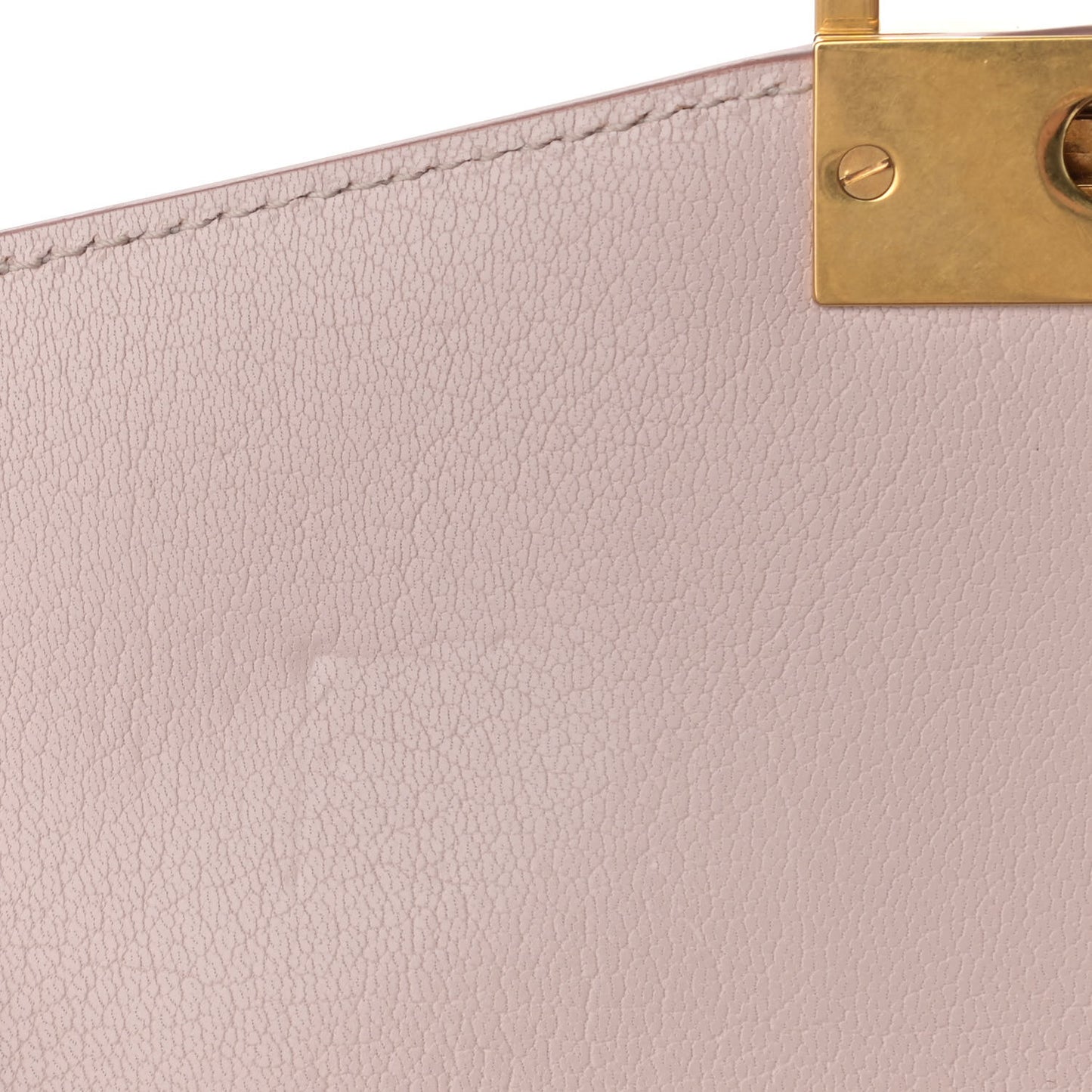 Goatskin Quilted Small GV3 Shoulder Bag Pale Pink