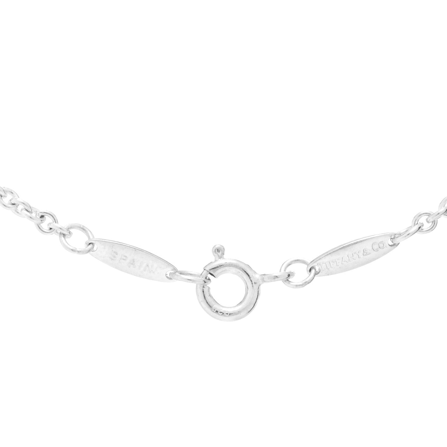 Sterling Silver Elsa Peretti Open Heart Charm Bracelet