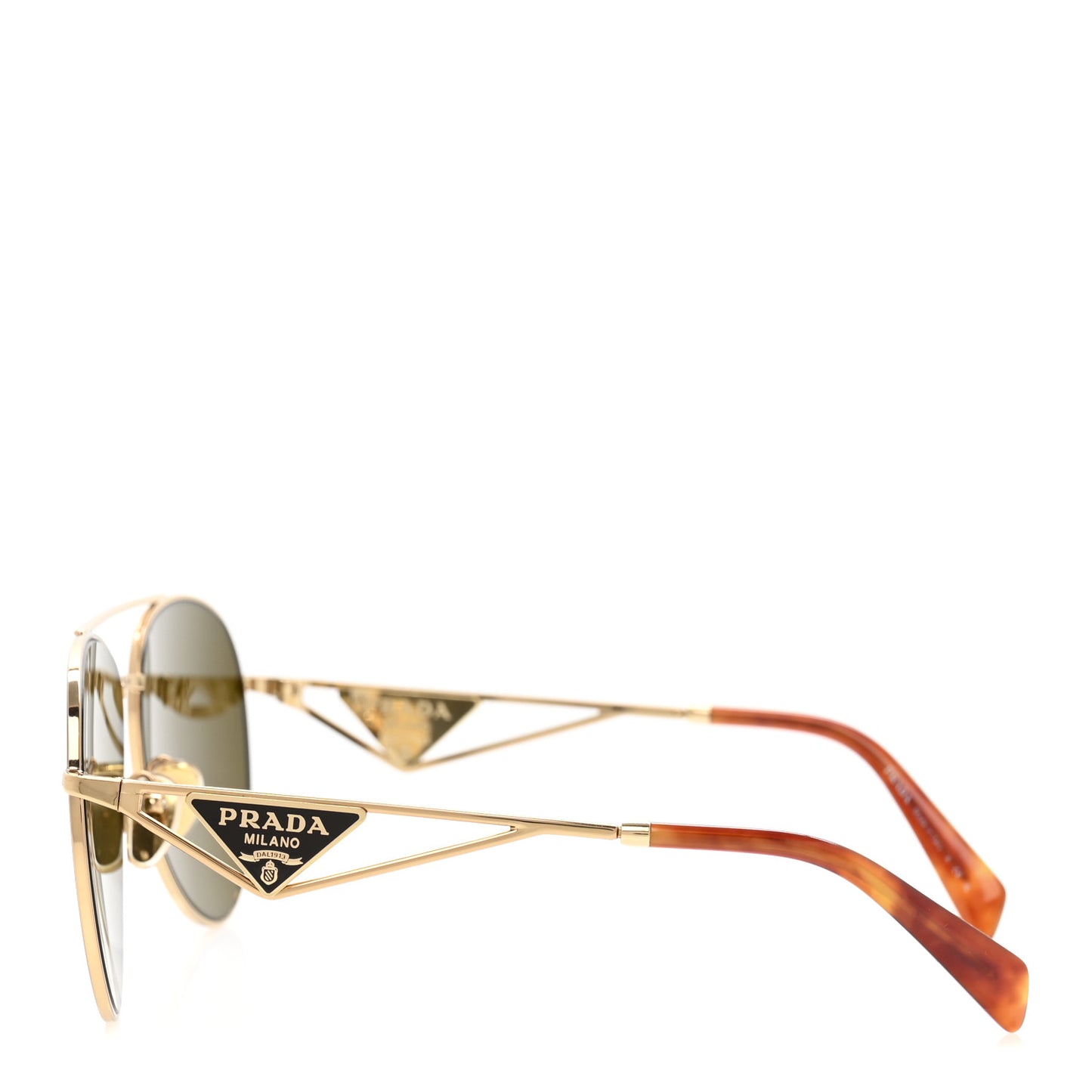 Aviator Sunglasses SPR 73Z Gold Tortoise
