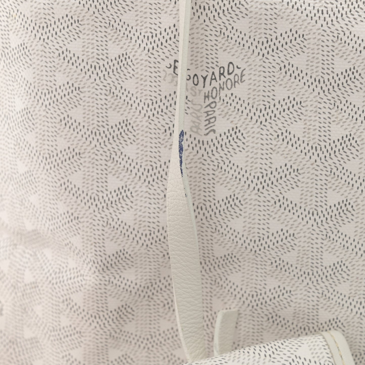Goyardine Saint Louis PM White